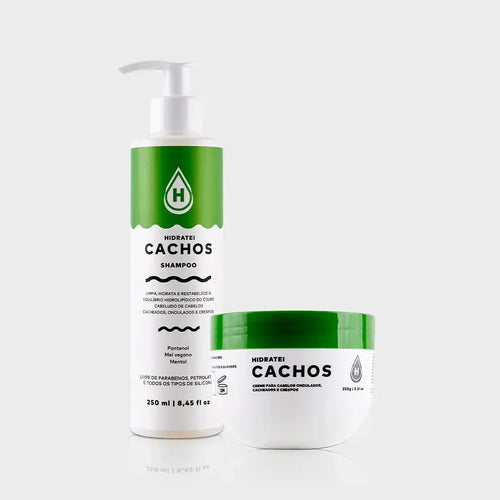 Curls Shampoo and Hair Cream Kit