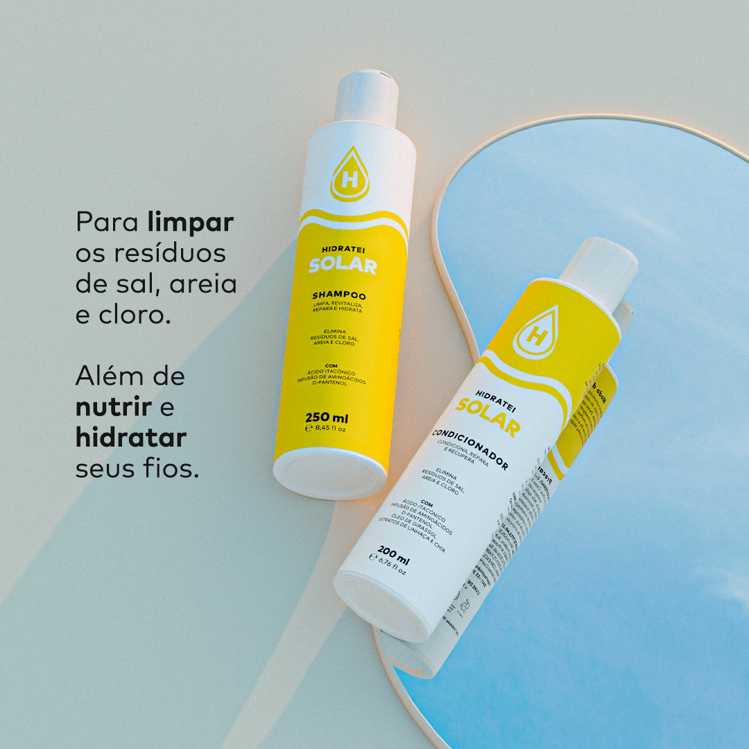 Solar Shampoo and Conditioner Set