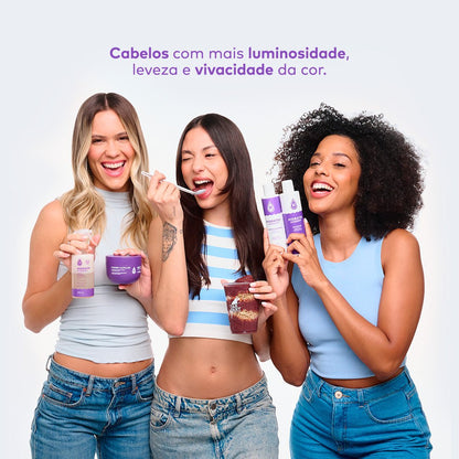 OAKBERRY Shampoo + Cream + Conditioner Kit