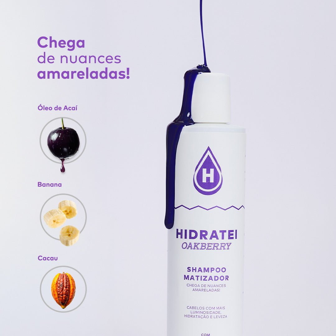 OAKBERRY Toning Shampoo + Cream + Conditioner Kit