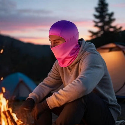 Heat-reactive ski mask