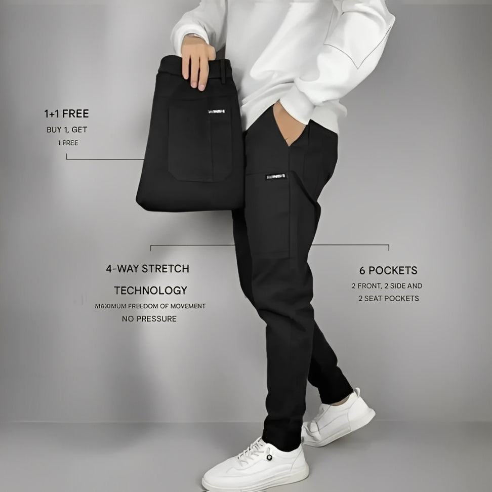 PREMIUM STRETCH CARGO PANTS (BUY 1 GET 2 FREE)