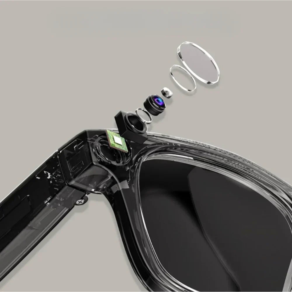 Smart Glasses, Integrated Camera, ChatGPT – SmartView Pro AI