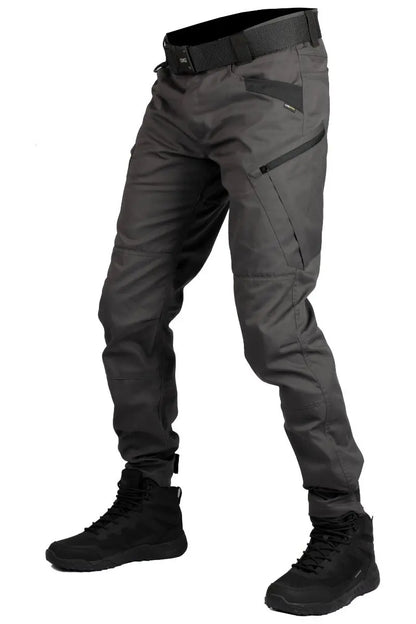 Specialized tactical pants in grey color