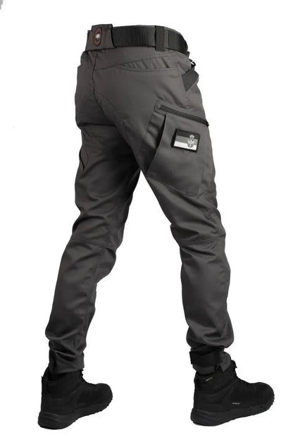 Specialized tactical pants in grey color